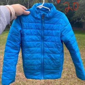 Lands End Boys Puffer Jacket Size Small/5